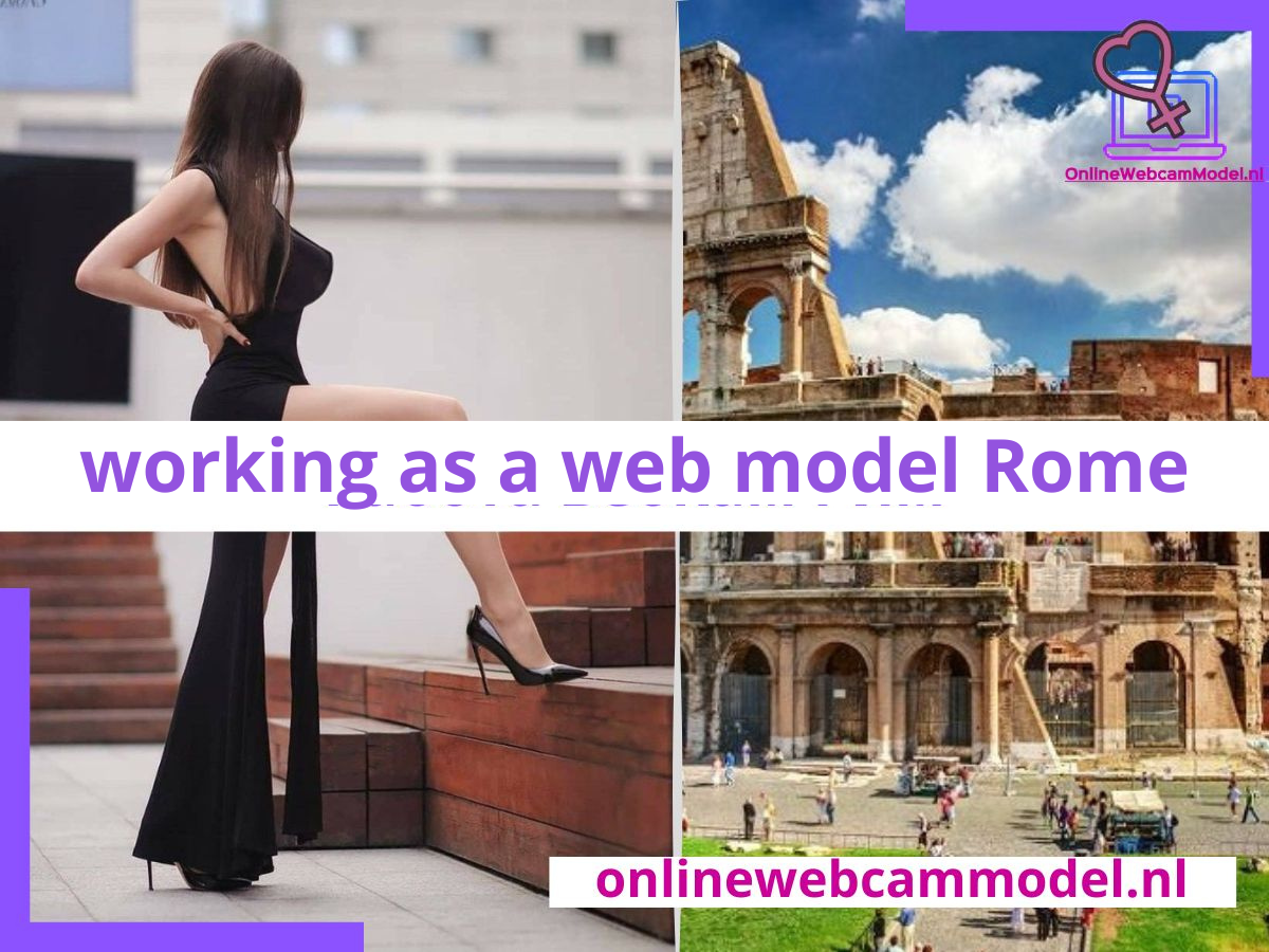 Webcam modeling in Rome Italy